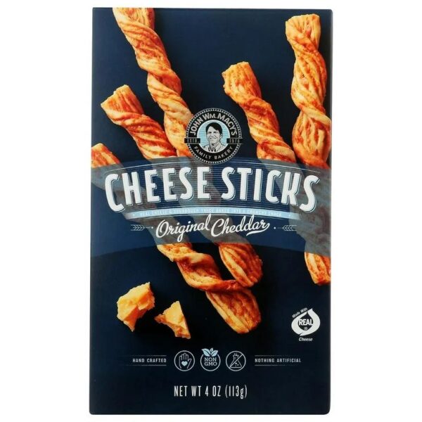 JOHN MACYS Cheesesticks Original Cheddar