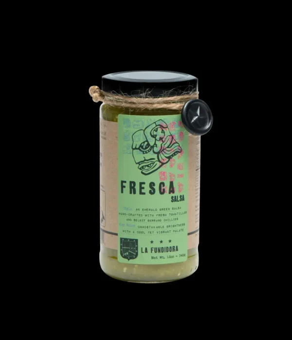 Fresca salsa fresh and vibrant Serrano Chile