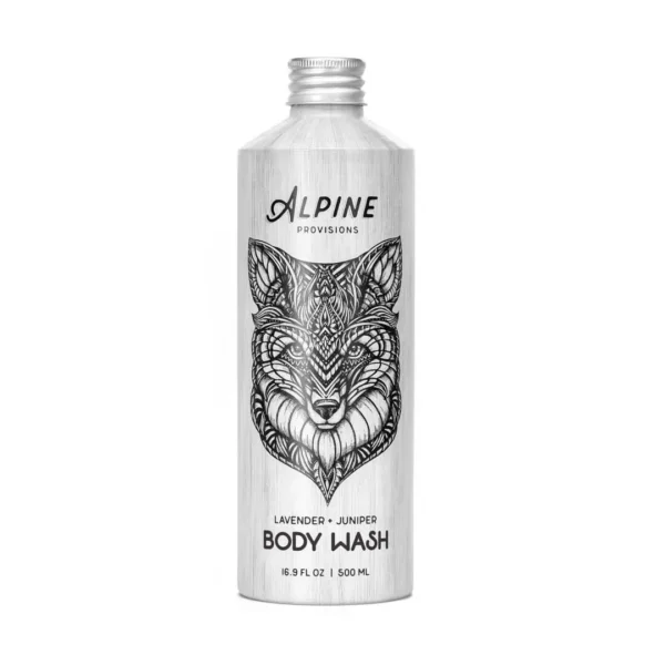Alpine Provisions lavender + Juniper body wash
