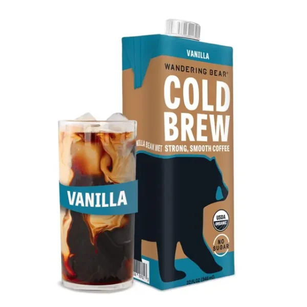Wandering Bear Organic Vanilla Cold Brew Coffee
